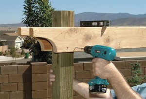 Cómo construir una pérgola de madera
